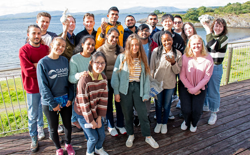 The international cohort of ACES-STAR students reflected happily on their time in Oban