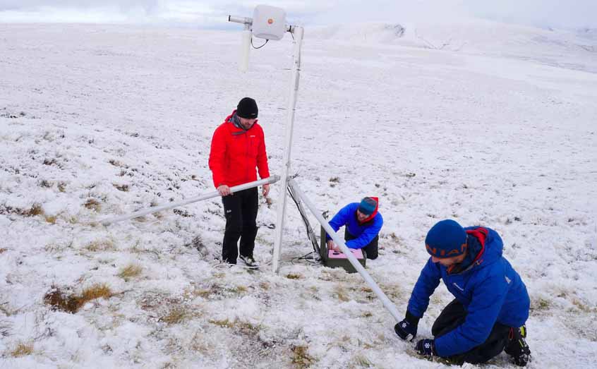 SAMS scientists deploy SIMBA technology in the Cairngorms